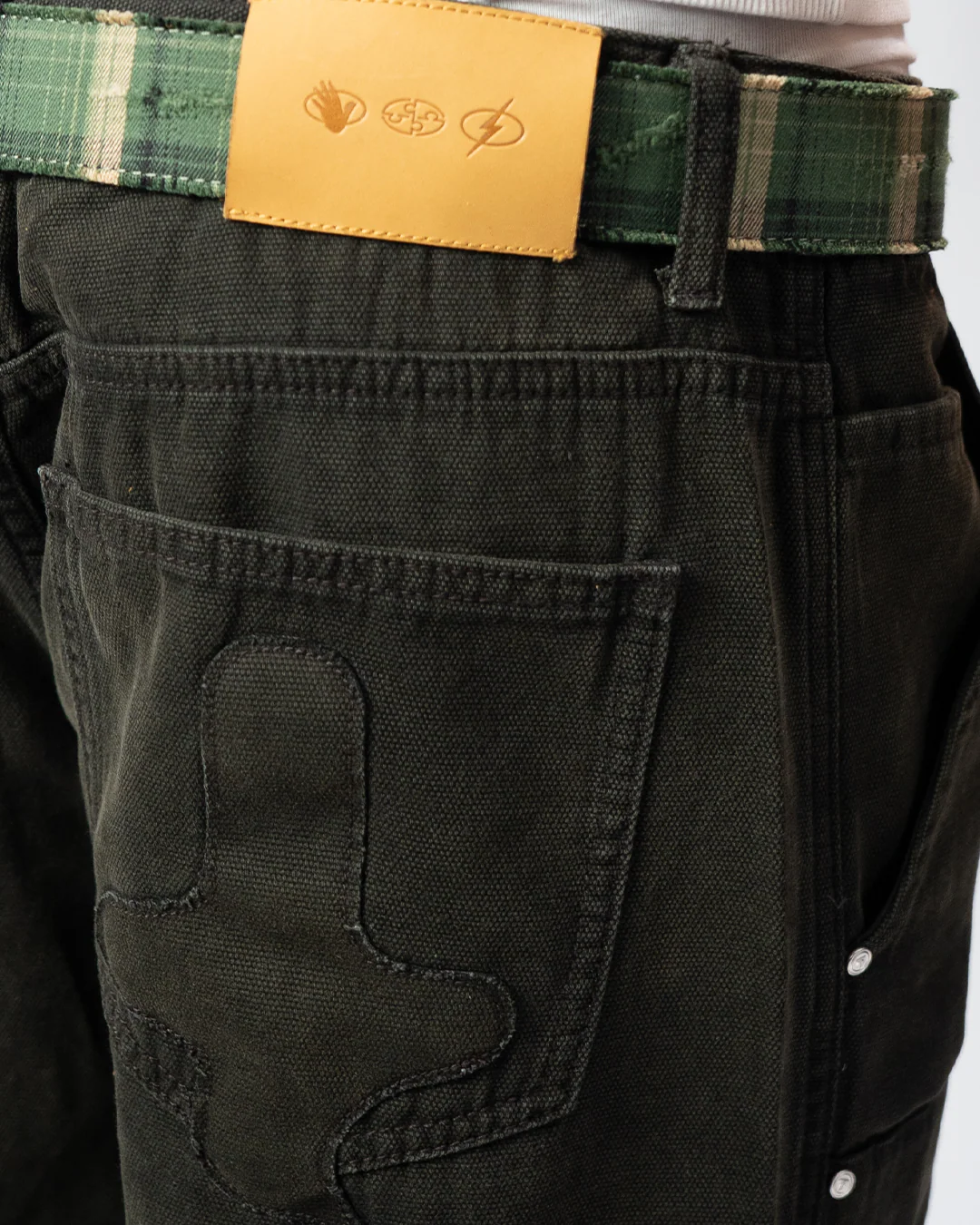 Heavy Carpenter Pants - Vintage brown - Image 10