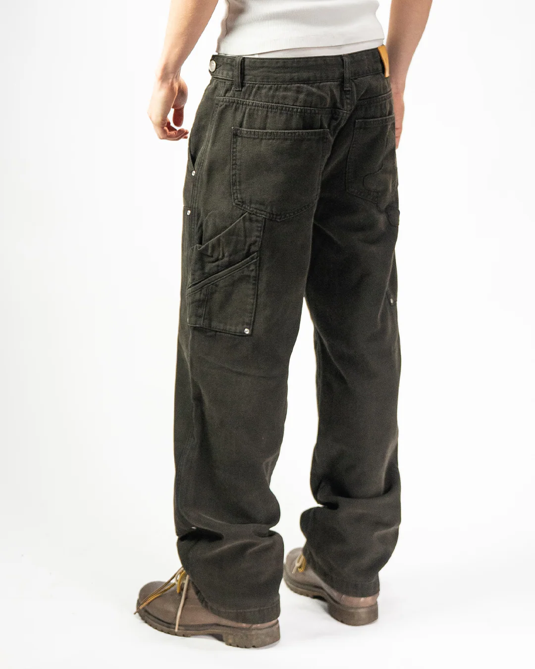 Heavy Carpenter Pants - Vintage brown - Image 6