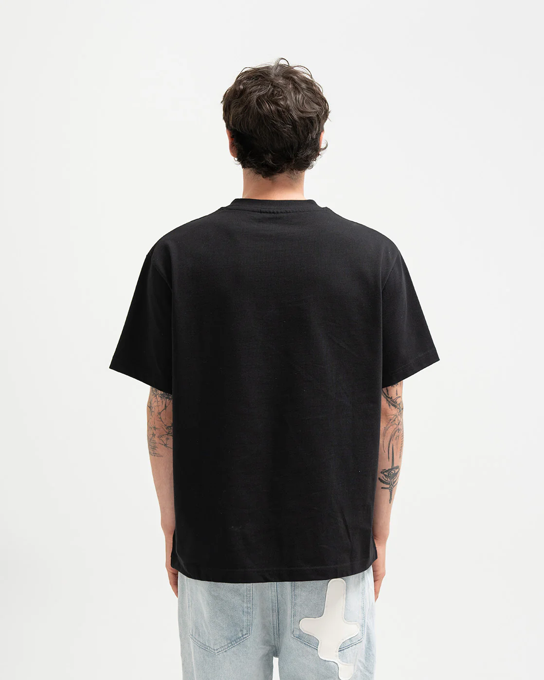 IM BUSY Tee - Black - Image 3