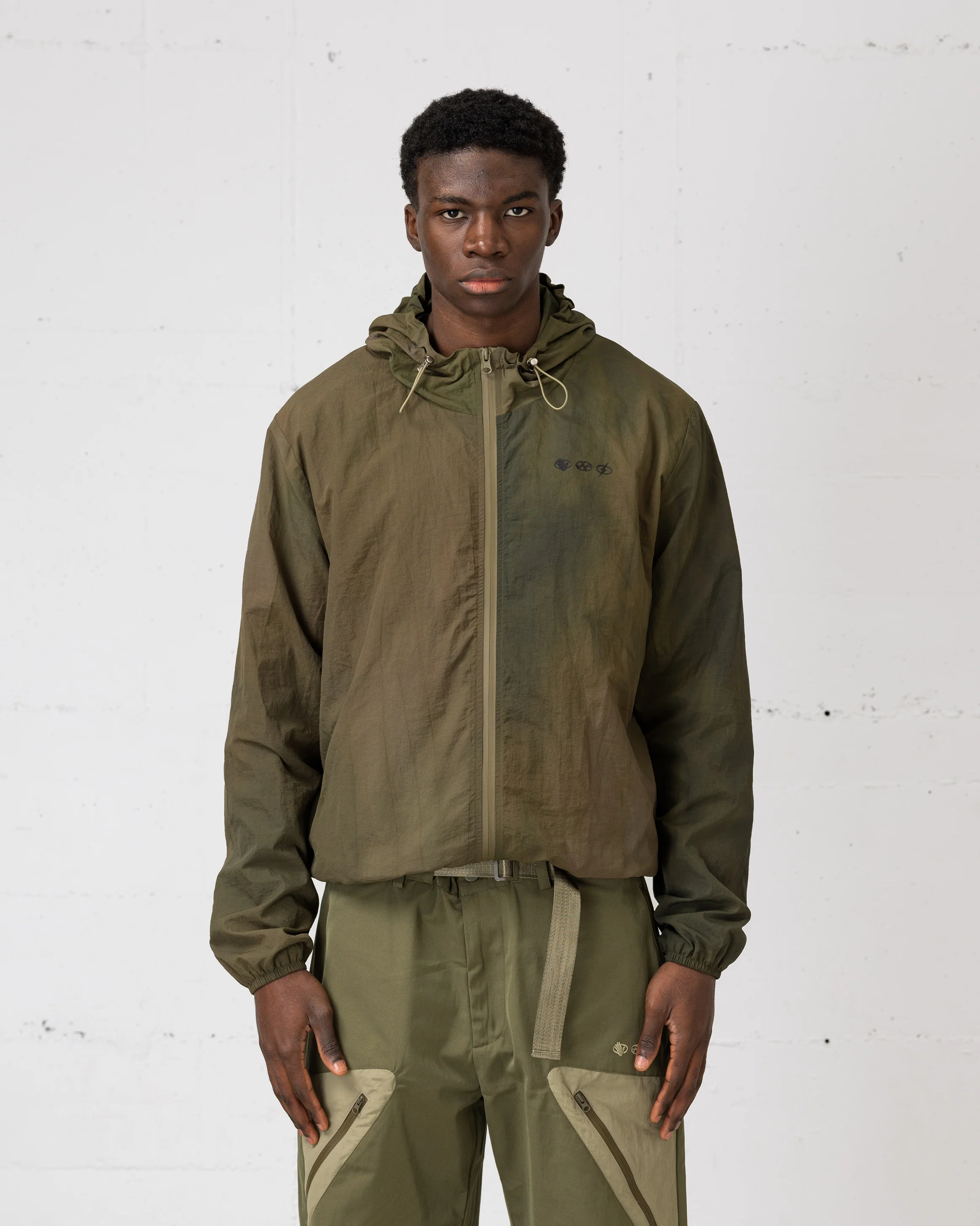 Lightweight Wind Jacket - washed green - Image 3