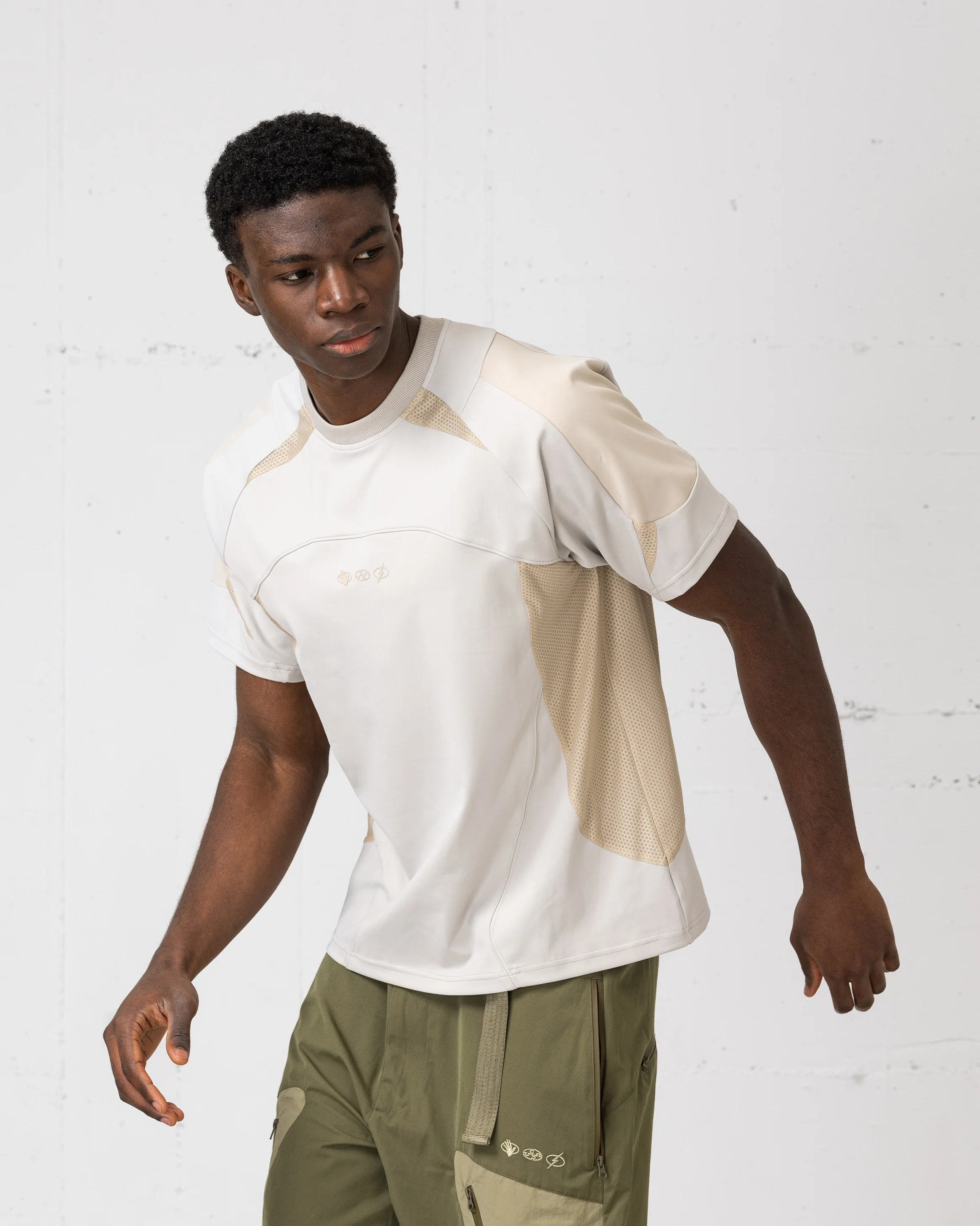 Multilayer Tee - Sand - Image 6