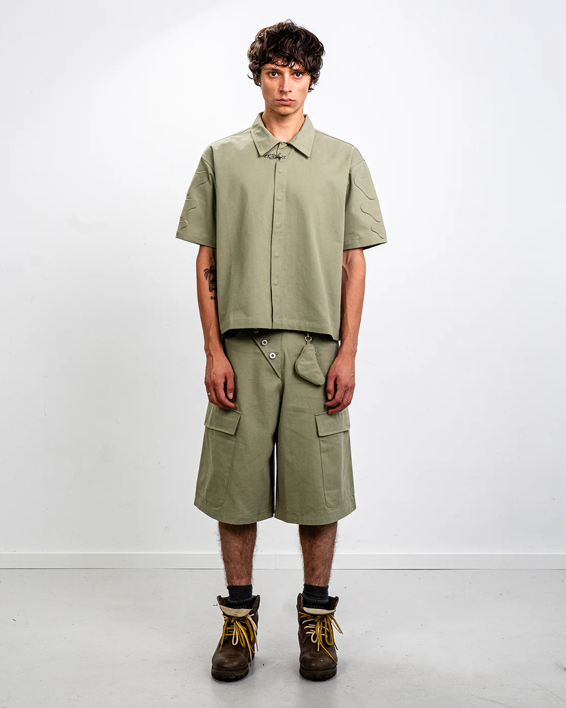 Ranger Cargo Shorts - desert green - Image 3