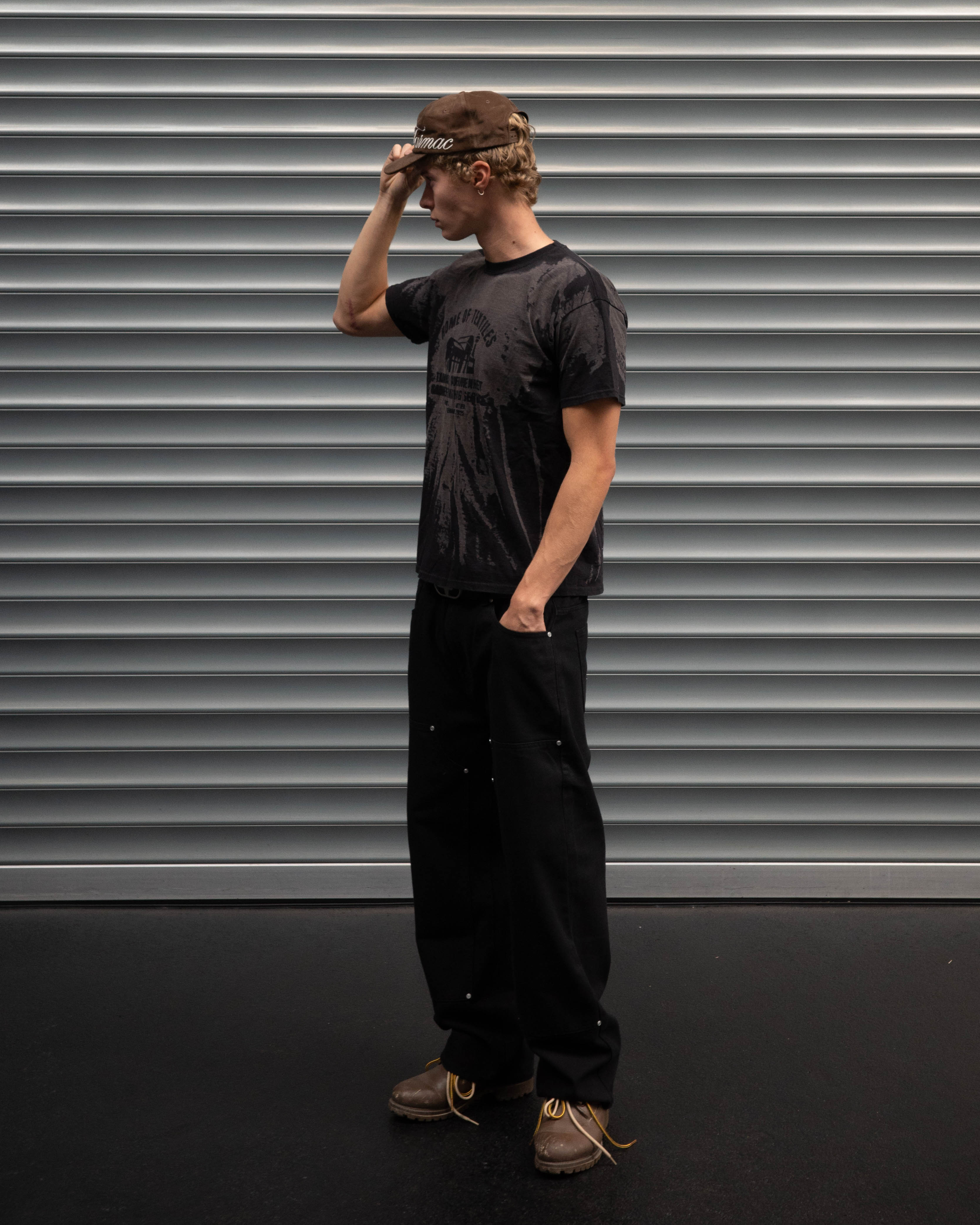 Tarmac Logo Cap - Chocolate Brown - Image 5