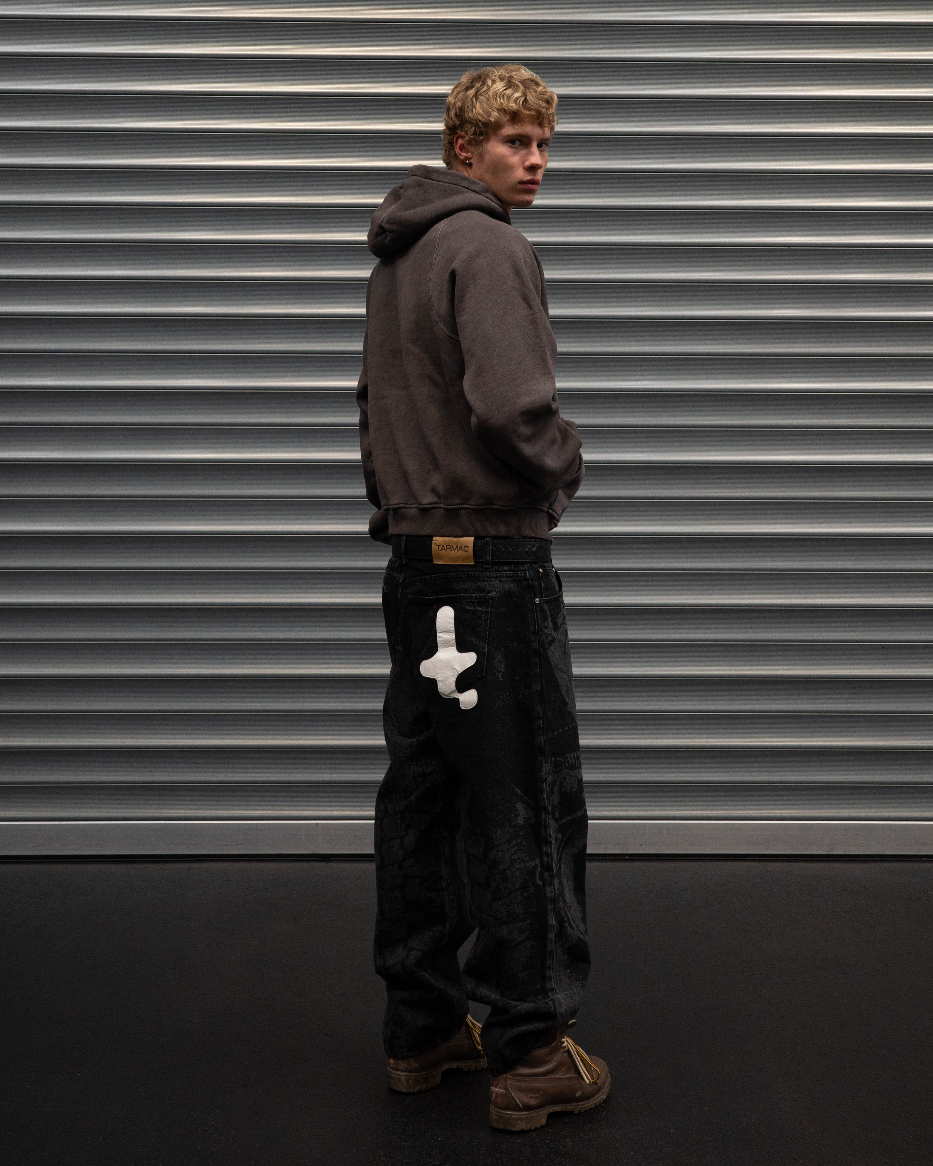 Vintage Baselayer Hoodie X 140F - Coal - Image 5