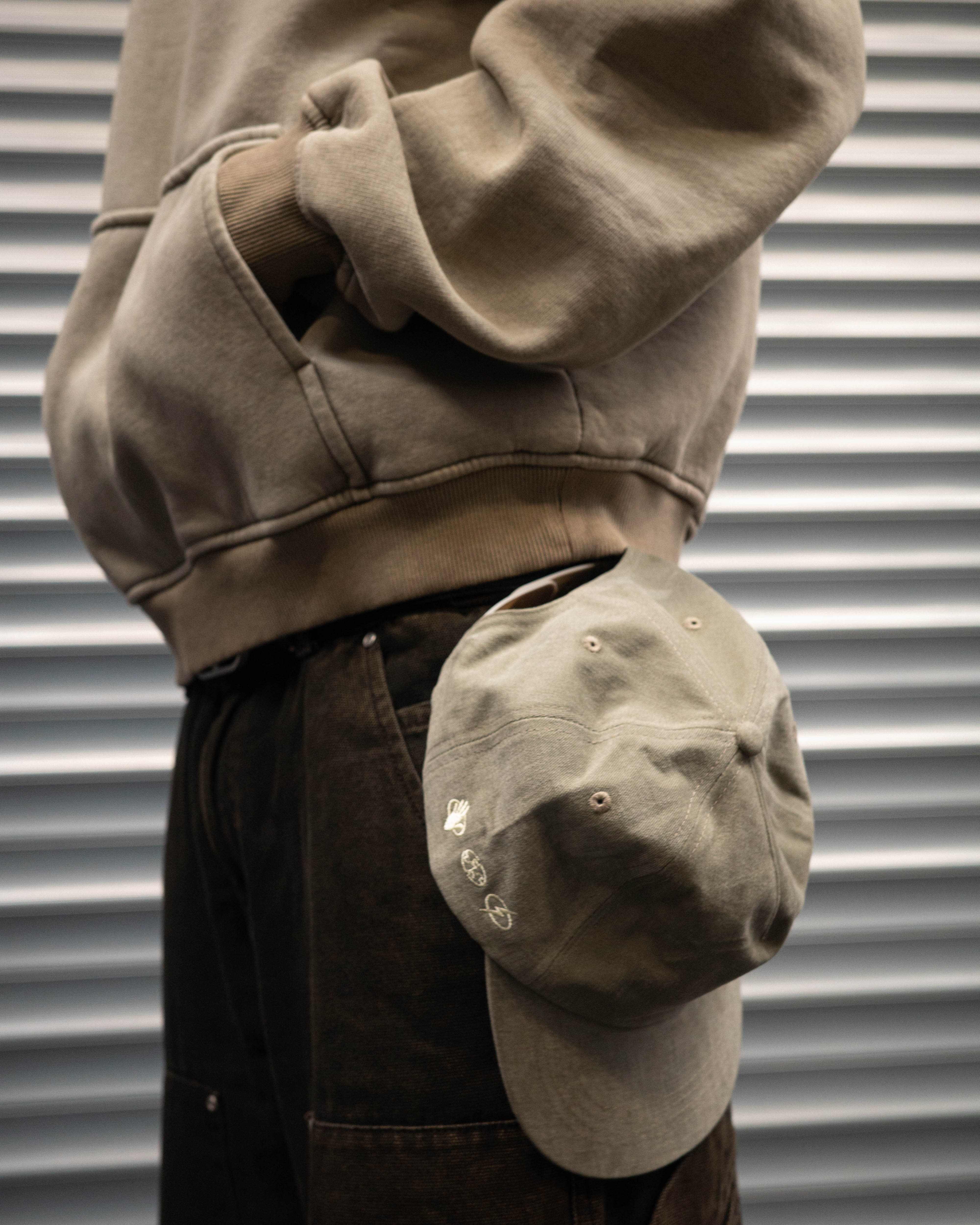 Vintage Baselayer Hoodie X 140F - sand - Image 6